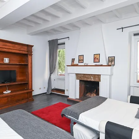 公寓 Gorgeous Trastevere Loft On The River