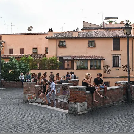 Lägenhet Gorgeous Trastevere Loft On The River