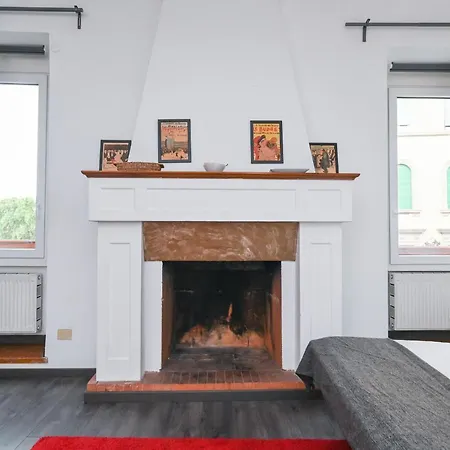 아파트 Gorgeous Trastevere Loft On The River *