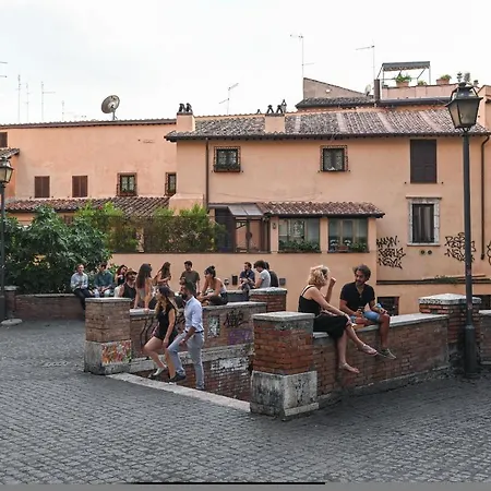 아파트 Gorgeous Trastevere Loft On The River *